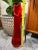 1960s Vintage Mid Century 1960s Le Smith Red Swung Vase For Sale - Image 5 of 7