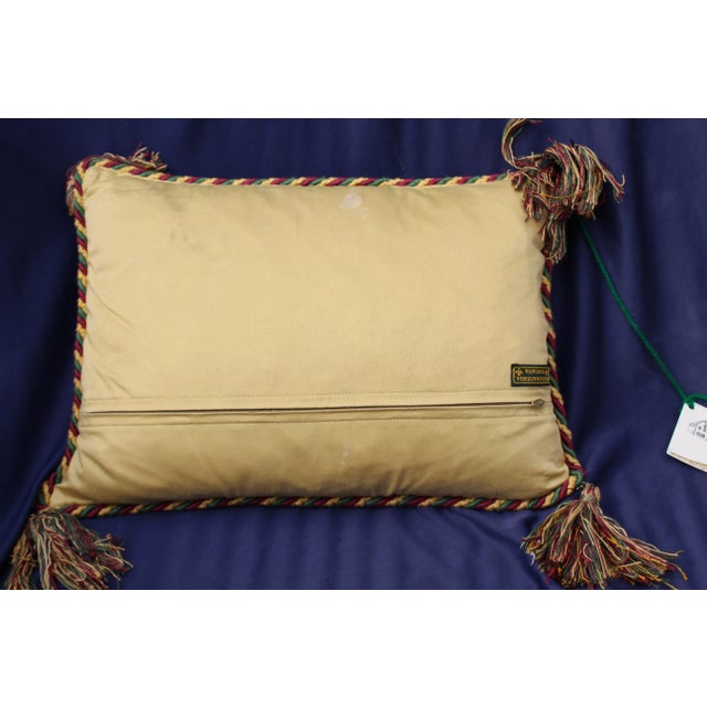 Traditional Late 20 C. Toscana Pillow For Sale - Image 3 of 6