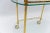 Italian Brass and Glass Serving Bar Cart, 1960s For Sale - Image 10 of 13