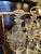 19th Century Walnut Burl Liquor Cabinet, Set of 21 For Sale - Image 10 of 14