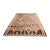1960s Central Diamond Medallion Grid With Serrated Borders Kilim For Sale