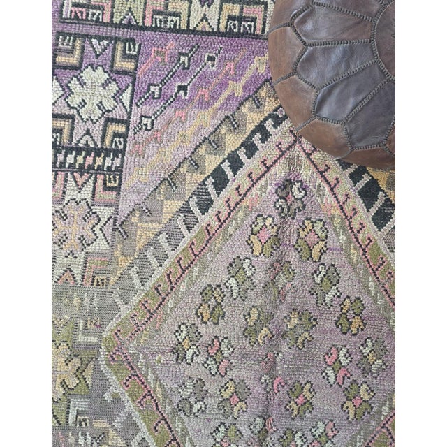 Vintage Moroccan Area Rug - 9.8 X 5.8 Ft For Sale In Cleveland - Image 6 of 8