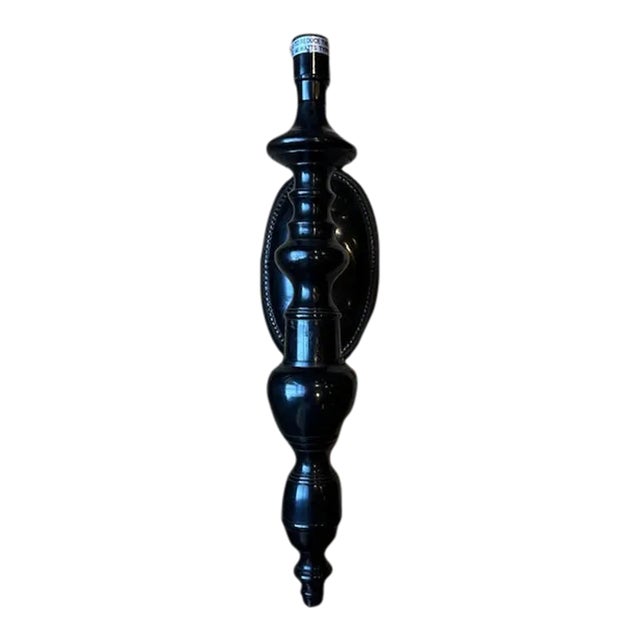 Black Luminaire Wall Sconce For Sale
