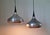 Mid-Century Orient Pendants Orient by Jo Hammerborg for Fog & Mørup, Denmark, 1968, Set of 2 For Sale - Image 12 of 15