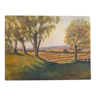 Impressionist Landscape Oil Painting of the Applegate Valley by Oregon Artist For Sale