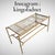 Mid-Century Modern Stitched Leather Cocktail Table by Jacques Adnet, 1950s For Sale - Image 3 of 14