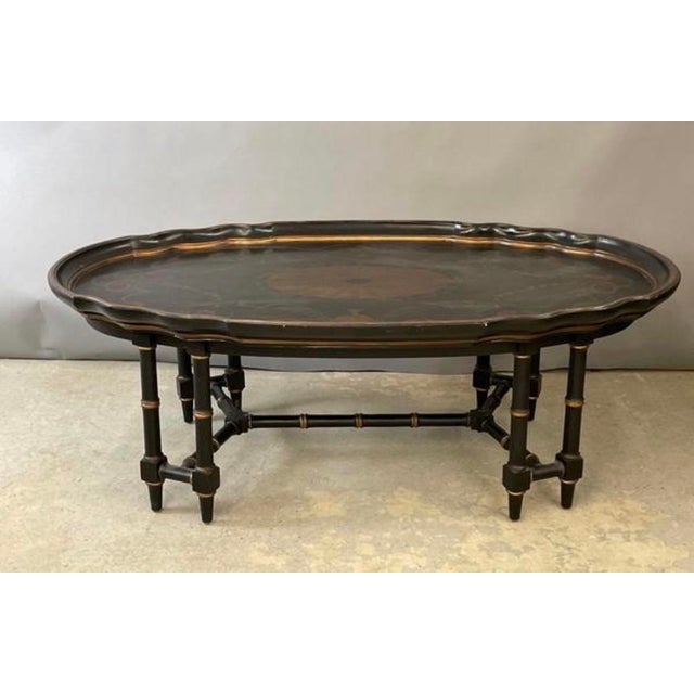 1990s Mainland-Smith 67-601 Pie Crust Tray Table For Sale In Orlando - Image 6 of 6