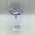 Modern Hand Blown Romanian Cristiro Mosaic Pattern Wine Glasses-Set of 4 For Sale - Image 3 of 13