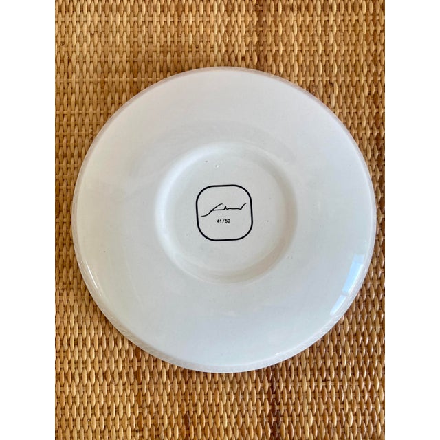 Ceramic Plate from Scanavino Emilio, 1970s For Sale - Image 3 of 5