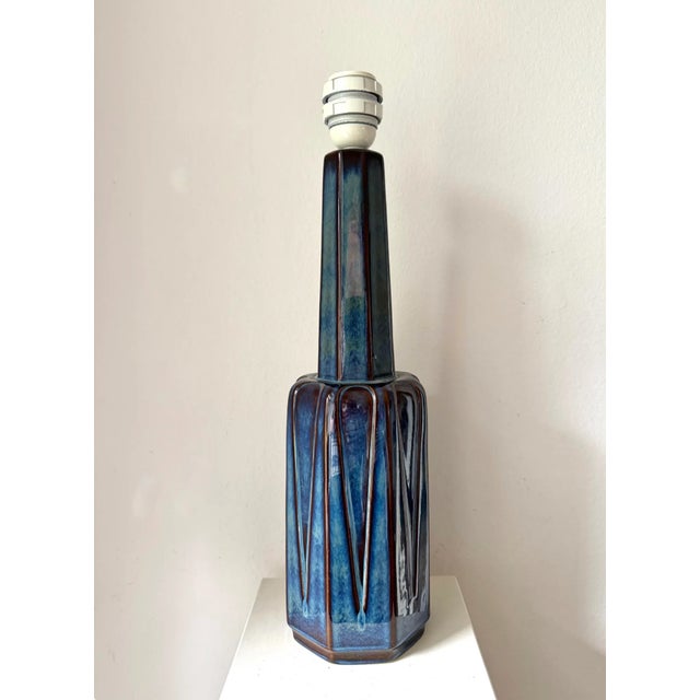 Ceramic Stoneware Lamp by Einar Johansen for Søholm, Denmark, 1960s For Sale - Image 7 of 7