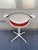A design icon, only manufactured in the 1960s. A very rare Daf Georges Nelson armchair for Herman Miller. La Fonda base....