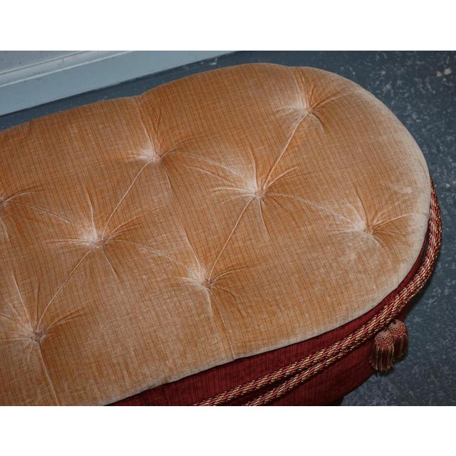 Antique Victorian Fabric Ottoman For Sale - Image 15 of 18