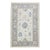 Turkish Oushak Rug Gray & Soft Blue Handwoven Wool Rug 6'1" X 8'10" For Sale