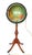 1940s Vintage 1940s World Globe on Duncan Phyffe Style Floor Stand For Sale - Image 5 of 17
