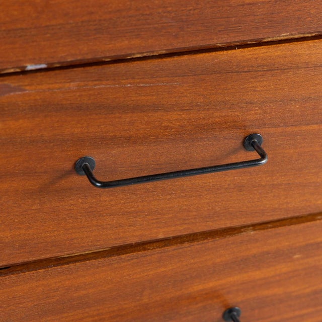 Vintage Wooden Chest of Drawers, 1960s For Sale - Image 13 of 14