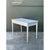 Vintage Painted Wood Writing Desk For Sale - Image 9 of 12