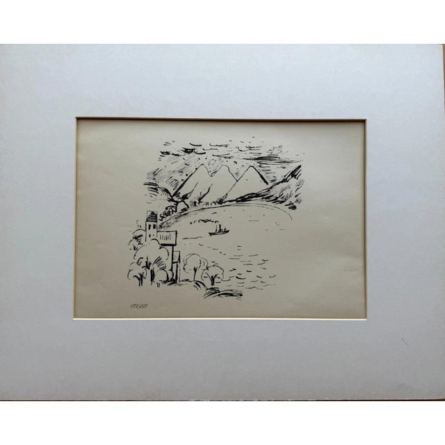 Modern Max Pechstein, Travel Pictures Italy, Sheet 2, 1919, Lithograph For Sale - Image 3 of 12