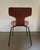 Black Vintage Hammer Chairs by Arne Jacobsen for Fritz Hansen, 1969, Set of 5 For Sale - Image 8 of 15