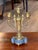 Pair of Mid 19th Century French Gilt Bronze and Marble Two Light Candelabra For Sale - Image 4 of 8