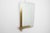 Esperia Rectangular Wall Mirror with Golden Brass Frame attributed to Angelo Brotto for Esperia, Italy, 1970 For Sale - Image 4 of 18