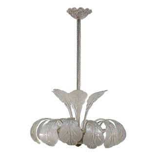 Vintage Italian Hanging Light by Barovier & Toso, 1950s For Sale