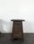 Pyramidal Oak Chest-Shaped Side Table, 1940s, in Very Good conditions. Designed 1920 to 1949