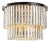 Aloadecor Matte Black Coastal Natural Capiz Round Flush Mount 5-Light Modern Ceiling Light Fixture For Sale
