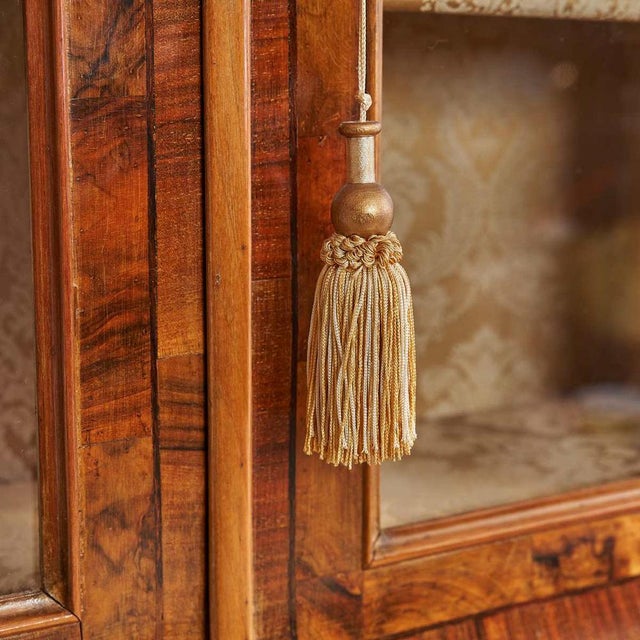 Vintage Brown Wood Cabinet For Sale - Image 5 of 16