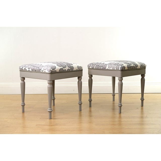 Antique Benches by Josef Frank for Celotocaulis, Sweden, 1850s, Set of 2 For Sale - Image 6 of 9