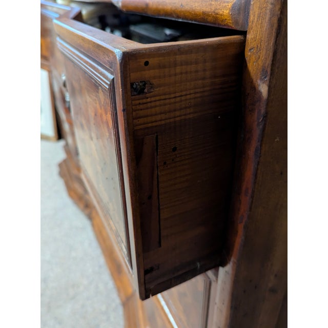 Brown 1990s Arte Brotto Vere Antichità, Italy Handmade Chest of Drawers For Sale - Image 8 of 11