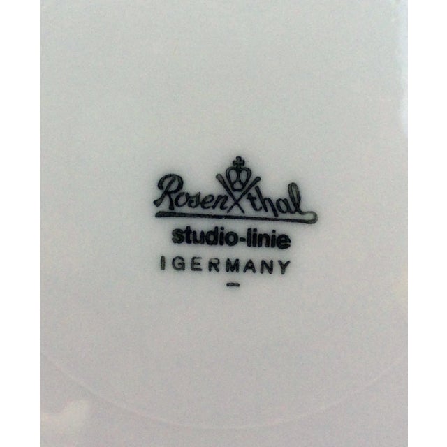 Abstract 1980s Abstract Bjorn Wiinblad for Rosenthal China Platter For Sale - Image 3 of 5