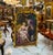 Create an atmosphere of timeless romance with this exquisite French-inspired artwork, featuring a beautifully dressed...
