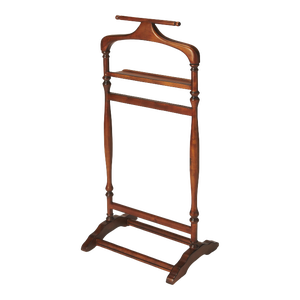 Judson Valet Stand, Medium Brown