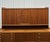 1960s Mid Century Modern Teak Danish Sideboard Credenza With Hutch & Tambour Doors Ca1960s For Sale - Image 5 of 12