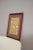 Framed Gold Painting of Iris, 1970s For Sale - Image 3 of 5
