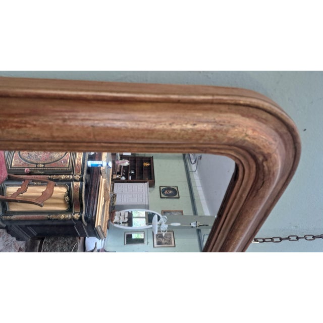 Antique Gilded Mirror, 1890s, in Restored conditions. Designed before 1890