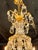 Gold 19th C. French Baccarat Manner Bronze and Crystal Chandelier For Sale - Image 8 of 9