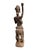 Brown Lg Old African Dogon Hand Carved Wood Horseman Mali 30" H For Sale - Image 8 of 8