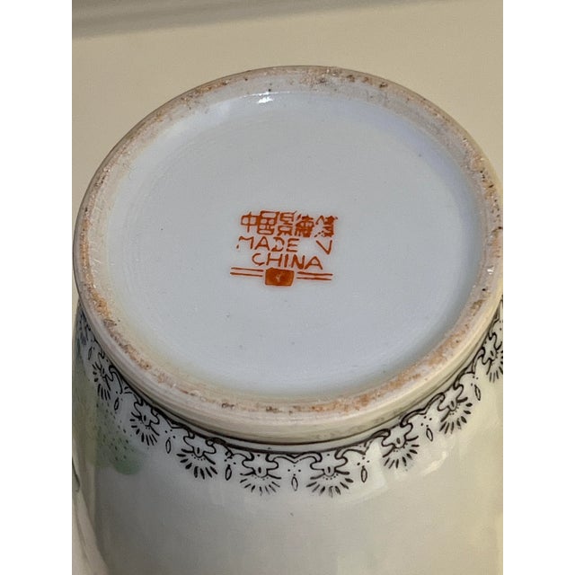 Mid-Century Chinoiserie Vase For Sale - Image 9 of 11