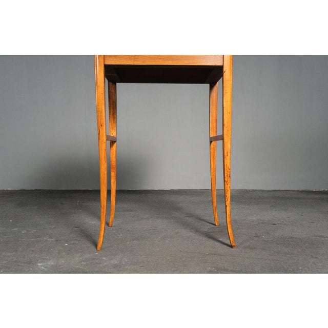 19th Century Biedermeier Sewing Table For Sale - Image 10 of 18