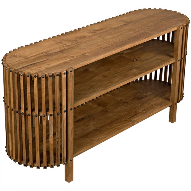 Not Yet Made - Made To Order NOIR Consuela Console, Teak For Sale - Image 5 of 10