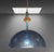Space Age Chrome Ceiling Lamp, 1960s For Sale - Image 17 of 17