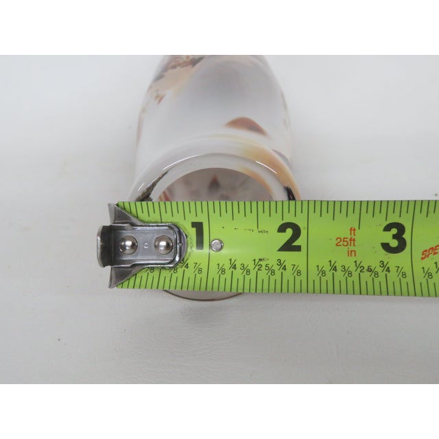 Brown Mid Century Modern Hand Blown Vase 4588b For Sale - Image 8 of 15