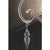 Scenographic Venetian Rigadinwall Sconce in Trasparent Murano Glass by Simoeng for Simoeng For Sale - Image 4 of 7
