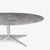 Knoll Florence Knoll Oval Dining Table in Gray Marble For Sale - Image 4 of 9
