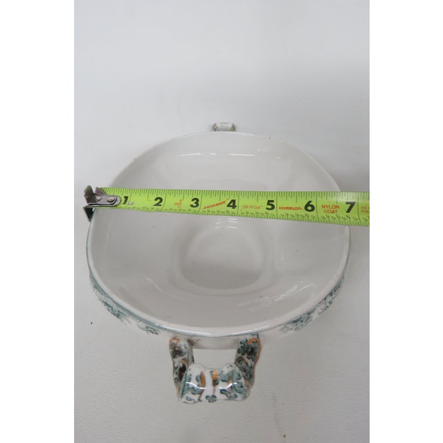 Early 20th Century John Maddock and Sons Hamilton Royal Vitreous Green Lidded Turreen Dish For Sale - Image 12 of 17