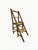 19th Century Metamorphic Wooden Folding Library Stepladder, 1890s For Sale - Image 5 of 17