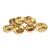Ohanna Cluster of 8 Serving Bowls - Gold For Sale