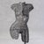 Industrial Premium Handcrafted Iron Washer Female Torso Sculpture | 37" | One of a Kind For Sale - Image 3 of 9