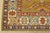 Kazak Runner 2’9” X 9’9” Green Wool Tribal Hand-Knotted Oriental Rug For Sale - Image 10 of 13